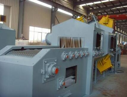 网带式抛丸除锈机-网带式除氧化皮机-环保型