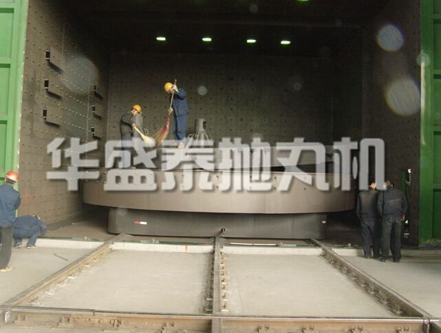 大型台车式抛喷丸清理设备