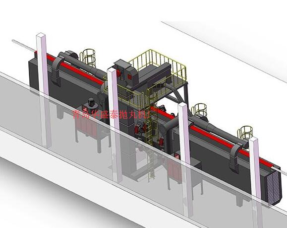 钢材及钢结构抛喷丸设备
